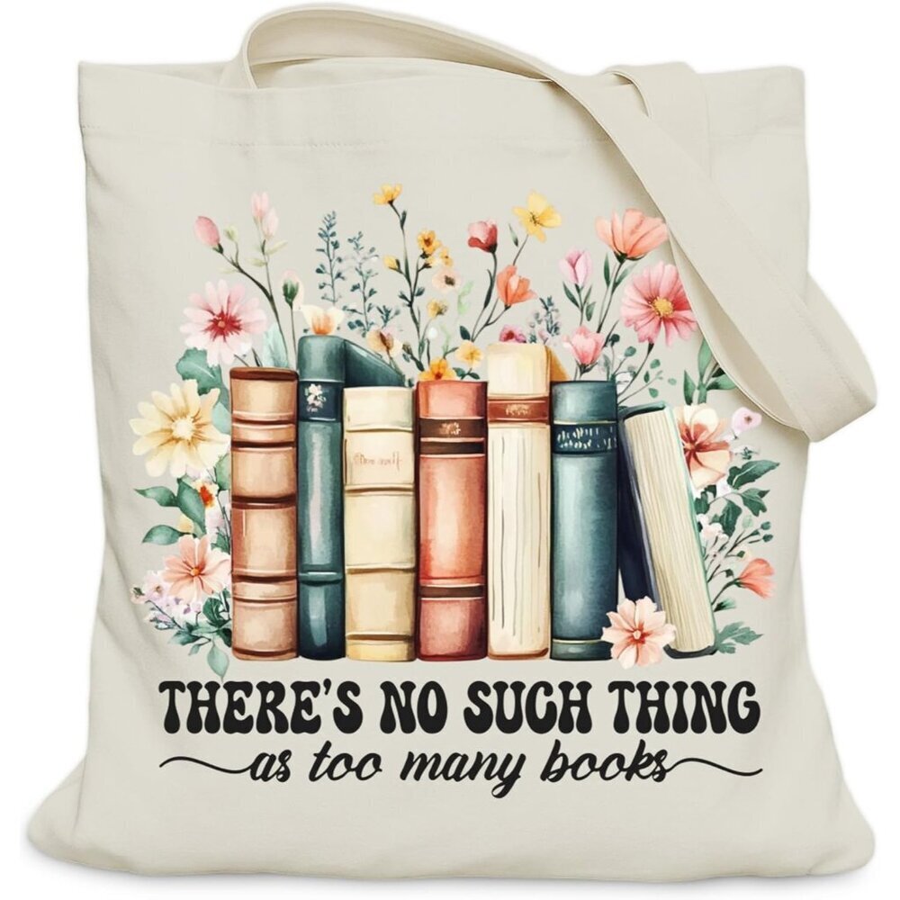 Durable Multi-Purpose Book Tote - Perfect Gift For Teachers & Librarians